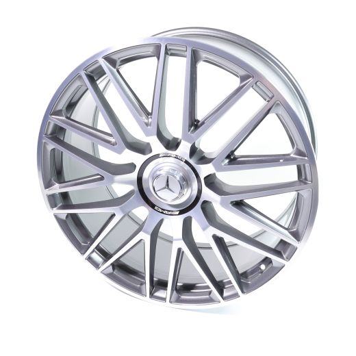 AMG 23 pollici GLS X167 cerchi forgiati a razze incrociate grigio titanio | A1674018500/8600-7X21