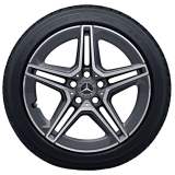 Ruote invernali AMG A 35 18 pollici Classe A 177 originali Mercedes-Benz