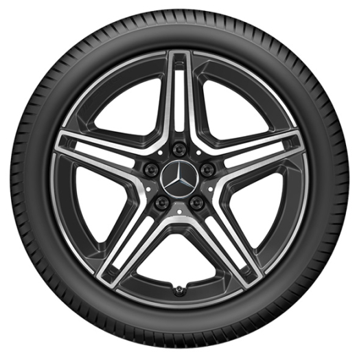 Cerchi invernali A 35 AMG 18 pollici nero Classe A 177 Original Mercedes-Benz | Q440141512260/70