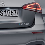 Logo AMG A 45 S chrome Classe A W177 Original Mercedes-AMG