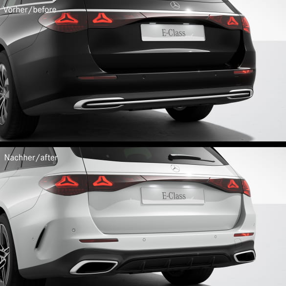 AMG achterbumper ombouw E-Klasse S214 T-model Origineel Merc | 214-AMG-K