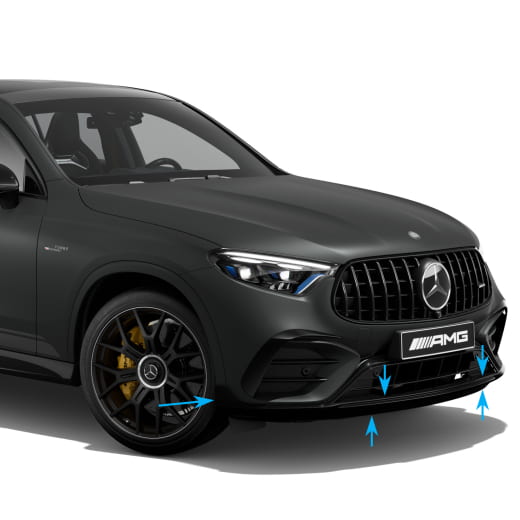 Spoiler anteriore Aero GLC X254 SUV Originale Mercedes-Benz | X254-B26-Front
