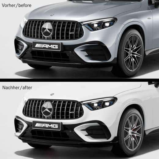 Aero Voorspoiler GLC C254 Coupé Origineel Mercedes-Benz | C254-B26-Front