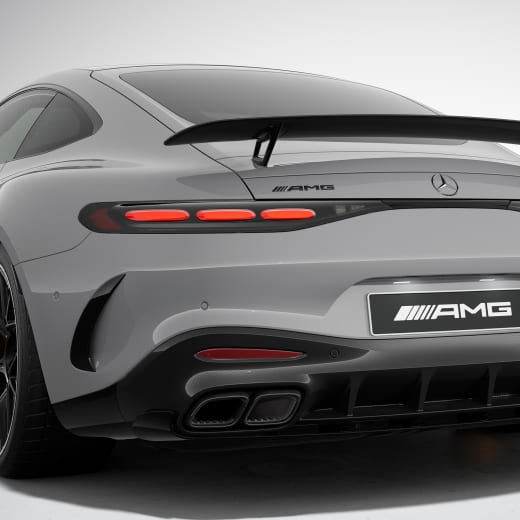 Flics aerodinámicos AMG alerón lateral paragolpes trasero juego AMG GT C192 Original Mercedes-AMG | A1928806601/6701