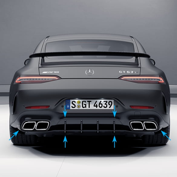 AMG Aerodynamica Diffusorplaat AMG GT X290 voor-facelift origineel Mercedes-AMG