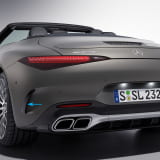 Flaps aerodinámicos AMG negro SL R232 Original Mercedes-Benz