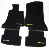 Alfombrillas velour AMG Edición 1 Clase C C205 negras 4 piezas Original Mercedes-AMG