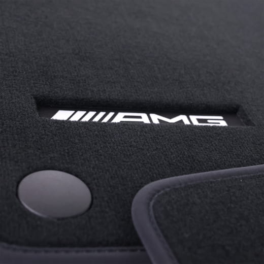 Alfombrillas AMG CLA Shooting Brake X178 negras Original Mercedes-Benz | A1786802800 9J74-X178