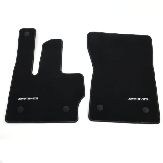 Alfombrillas AMG de velours G-Klasse W465 negro sage grey, 4 piezas, original Mercedes-Benz | A4656806301 7D67