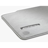Alfombrillas velour AMG EQE SUV X294 blanco digital de 4 piezas Mercedes-AMG original