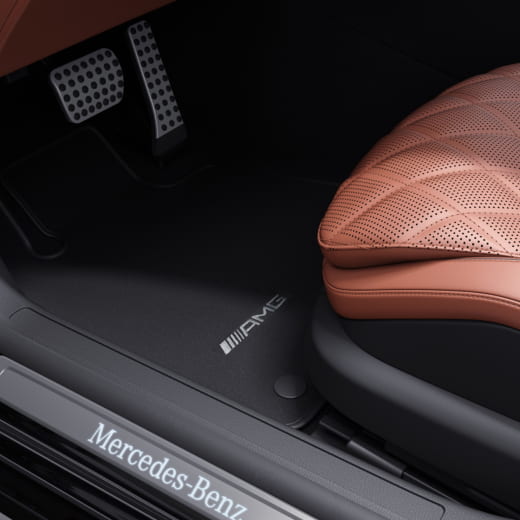 alfombrillas AMG de velour alfombrillas S-Klasse Berlina W223 negro 4 piezas Original Mercedes-Benz | A2236802804 9J74