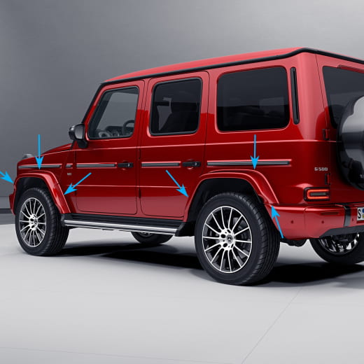 Allargamenti passaruota AMG G-Klasse 463A Original Mercedes-Benz | G63-AMG-rvvh-463A