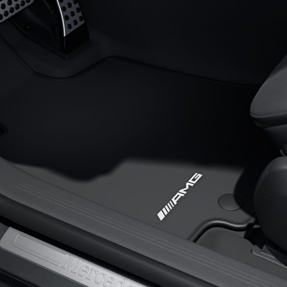 AMG automatten velours E-Klasse W214 Sedan zwart 4-delig origineel Mercedes-AMG