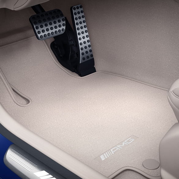 AMG automatten velours GT 4-deurs X290 macchiatobeige Origineel Mercedes-Benz