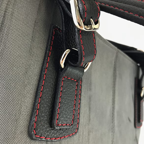 AMG BurnOut Burlington Tasche Destroy vs. Beauty grau | BurnOut-Burlington-grau