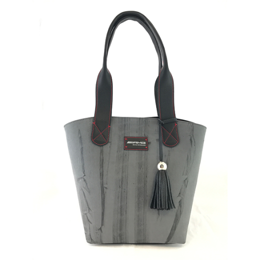 Borsa AMG BurnOut Chicago Destroy vs. Beauty grigio | BurnOut-Chicago-grau