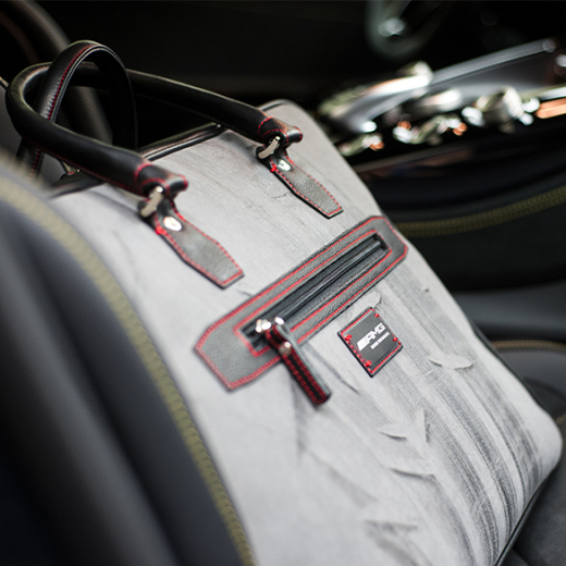 Sac ordinateur portable AMG BurnOut Destroy vs. Beauty gris | BurnOut-Laptop-grau