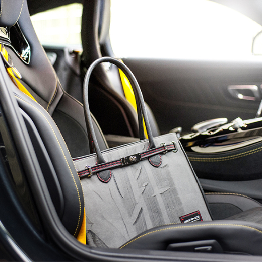 AMG BurnOut Ocean Drive tas Destroy vs. Beauty grijs | BurnOut-Oceandrive-grau