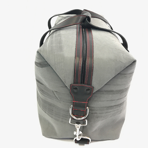 AMG BurnOut Weekender Bag Destroy vs. Beauty grigio | BurnOut-Weekender-grau