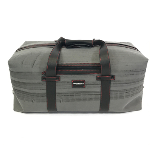 Sac weekender AMG BurnOut Destroy vs. Beauty gris | BurnOut-Weekender-grau