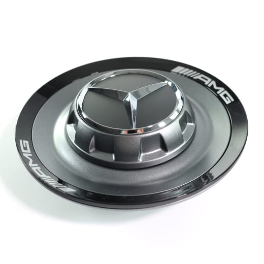 Cache moyeu AMG pour jantes forgées cache moyeu Himalaya gris original Mercedes-AMG | A0004005800 7258-B