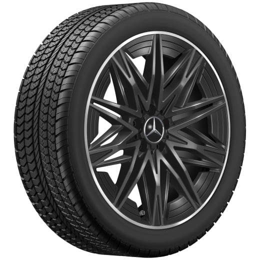AMG car rims C-Class EQ W520 20 inch multi-spoke black  | A5204011800/-1900 7X72