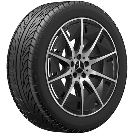 AMG car rims GLC EQ X540 20 inch black Genuine Mercedes-Benz | A5404000700/0800-X540