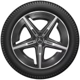 AMG car rims GLC EQ X540 20 inch black Genuine Mercedes-Benz | A5404011100/1200 7X23