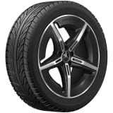 AMG car rims GLC EQ X540 20 inch black Genuine Mercedes-Benz | A5404011100/1200 7X23
