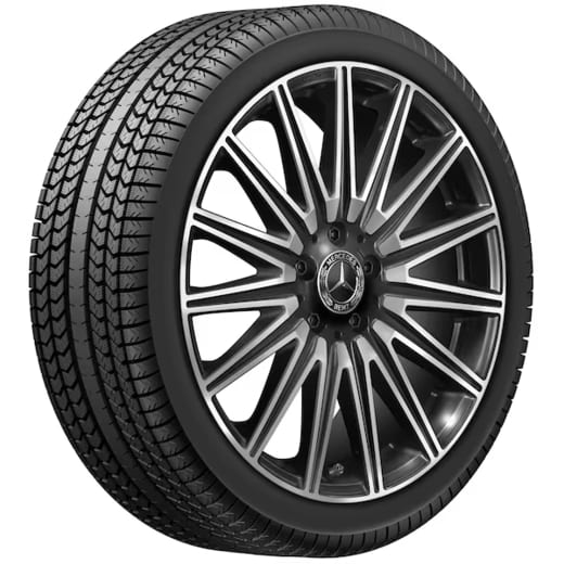 AMG car rims 21 inch GLC EQ X540 black Genuine Mercedes-Benz | A5404011900/2000 7Y75-X540