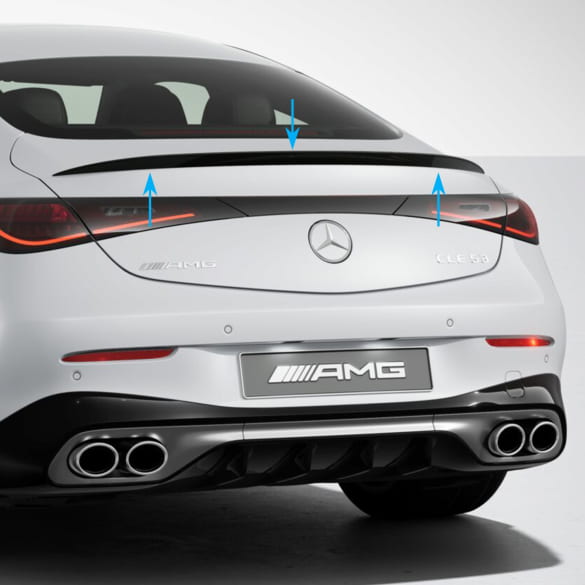 AMG carbon fibre rear spoiler CLE C236 Coupé Original Mercedes | A2367900300-B