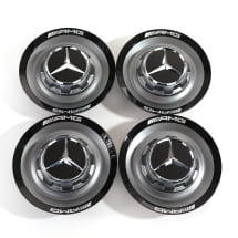 AMG center caps central locking design himalaya grey matt Genuine Mercedes-Benz | A0004005700 7258-B