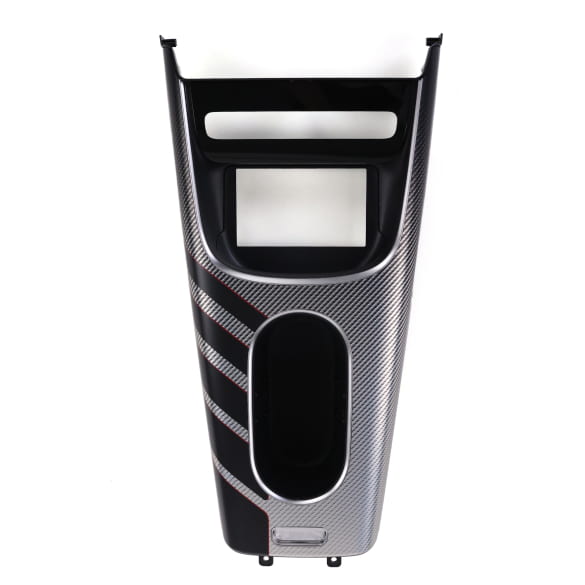 AMG centre console trim element CLA C174 polished aluminium
