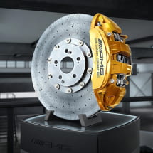 AMG ceramic brake disc set front AMG GT C192 Genuine Mercedes-AMG | C192-Keramik-Bremsanlage