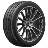 AMG pneumatici estivi 20 pollici Classe S W223 nero set completo ruote Original Mercedes-Benz