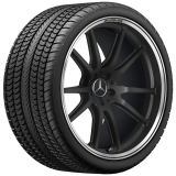 Ruote invernali forgiate AMG 21 pollici AMG GT X290 nere set completo ruote originali Mercedes-Benz