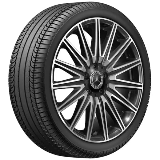 Cerchi AMG 21 pollici GLC EQ X540 neri Original Mercedes-Benz | A5404011900/2000 7Y75-X540