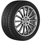 Set completo di ruote invernali AMG 20 pollici GLC X253/C253 tornite lucide Original Mercedes-Benz