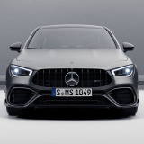 AMG CLA 45 specific radiator grill Panamericana black CLA 118 genuine Mercedes-Benz