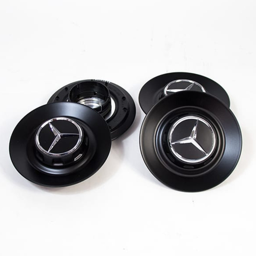 Coprimozzo AMG copertura per cerchio forgiato Mercedes-Benz Classe S W222 nero opaco | A0004007300 9283