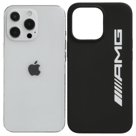 Coque de téléphone AMG iPhone 13 Pro noire | B66959262