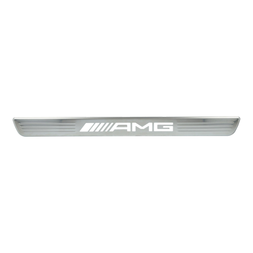 Cover battitacco AMG argento bianco originale Mercedes-Benz | A1776804307