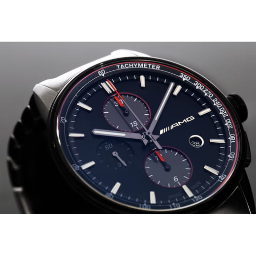 AMG cronógrafo automático acero inoxidable titanio hombre | B66959856