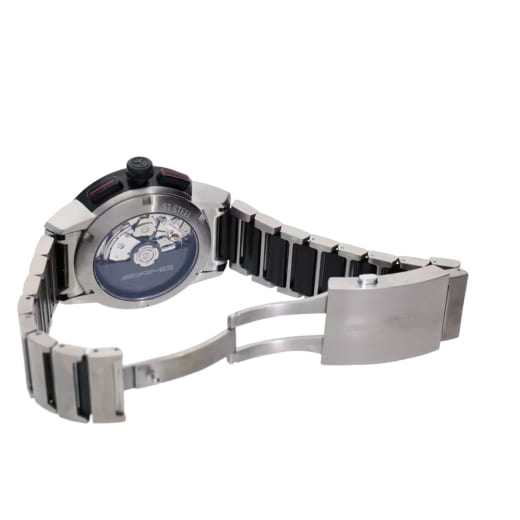 Cronografo automatico AMG in acciaio inossidabile e titanio, uomo | B66959856
