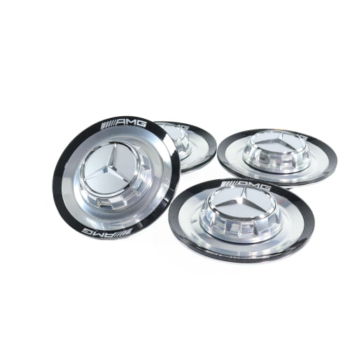 Tapacubos AMG de cubo de rueda para llantas forjadas cromado | A0004006400 7756