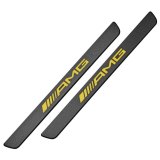 Cubiertas intercambiables AMG de los estribos negro/amarillo para modelos compactos, original de la 