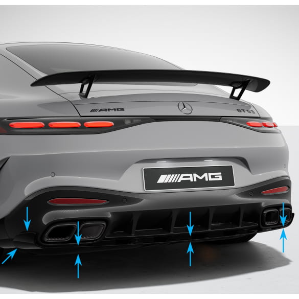 AMG diffuserplank aeropakket AMG GT C192 Origineel Mercedes-AMG