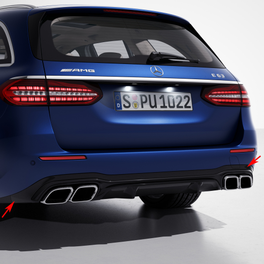 Facelift AMG E 63 difusor escape E-Klasse S213 Original | S213-63-AMG-Diffusor-FL