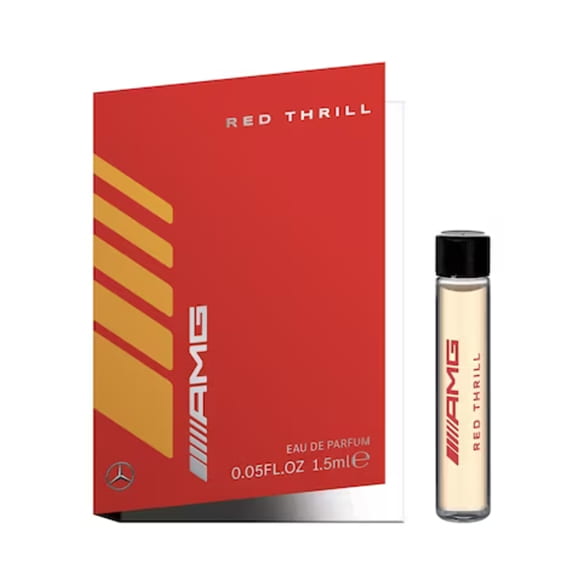 AMG Eau de Parfum Red Thrill heren proef 1,5 ml Original Mercedes-AMG