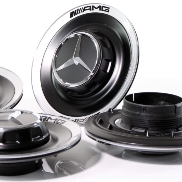 AMG Edition Naafdoppen gesmede velg zwart Mercedes-Benz | A00040050009283-B